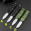 Ny Mini Combat Dragon UT121 UT85 UT88 Automatisk fickkniv EXOCET TANTO D2 Självförsvarsjakt Italien Style Survival Rescue Auto Folding Knives 3400 9000