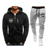 Мужские спортивные костюмы New Set Dodge RAM Print Custom Made Brand Spliced Man Zipper Jacket CardiganPants Drawstring Leisure Men Sportswear Suit x0627