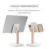 Aluminiumlegering Desktop Mobiltelefon Stand Foldbar iPad -surfplatta Stöd mobiltelefon Desk Bracket Lazy Holder för mobiltelefon L230619