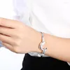 Bracelet belle dauphin Zircon 925 Bracelet en argent pour 2023 dame femmes luxe bijoux fête mariage cadeau mode coréenne