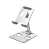 Support de téléphone portable pliable en métal Support de tablette en alliage d'aluminium Support de moniteur pour IPhone IPad Xiaomi Huawei Support pour ordinateur portable L230619