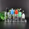 HUISDIER 5ML Druppelflesje 100 Stuks Kindveilige Kindveilige Zeer transparante Plastic Druppelflesje Samendrukbare Fles Wgbxs