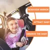 Acessórios interiores Espelho de carro Assento de criança Espelhos traseiros para bebê Grande angular Segurança Plástico View Born