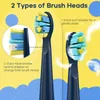 Toothbrush Seago Kids Electric for 6Years 5 Modes Rechargeable IPX7 Waterproof Power Sonic Replacement Head SG2303 230627