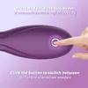 Vibratörler Mor Meme Tease Klitoris Stimülasyonu Av Seks Oyuncak Kadın G noktası Flört Masajı Çiftler için 230626