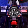 Zegarek 2023 Klasyczne marki dla sportowych zegarek Dual Dual Dift Analog Digital LED Electronic Quartz Watches Wodoodporne wojsko pływackie