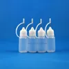 100 Pieces 8 ML High Quality LDPE Metallic Needle Tip Cap dropper bottles For e cig Vapor Squeezable laboratorial Iwrmg