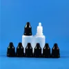 100 Pcs 20ML Plastic Dropper Bottles Tamper Proof Thief Evidence E CIG Liquid Liquide OIL Juice Vapor 20 mL Drmar