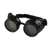 New Unisex Gothic Vintage Victorian Party Favor Style Steampunk Goggles Welding Punk Gothic Glasses Cosplay Wholesale