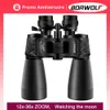 Telescope Binoculars Borwolf 12-36x60 Binoculars Bak4 Prism FMC Optical NS High Power Hunting Birdwatching Light Night Vision Tescope HKD230627