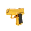 Piasek Water Play Fun Gold Glock Manual Powtarzanie pistoletu wodnego Duża pojemność Summer Plaża plaża na zewnątrz zabawa dla dzieci Prezenty dla dzieci 230626