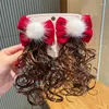 Hårtillbehör 2st Fashion Bow Wig Cute Hairpins Children Sweet Girls Clips Women Barrettes Hairgrips