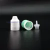 100 Pieces 18 ML High Quality LDPE Plastic Dropper Bottles With Double Proof & Anti-Thief and Child Safe Caps Nipples Iwtbe