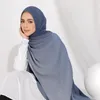 Foulards Premium Femmes Glitter Shinny Écharpe Hijab Gradient Couleur Avec Fil D'or Musulman Châles Hijabs Bandeau Islamique Long Pashmina