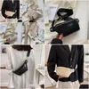 Taille Sacs Femmes Packs Large Sangle Bandoulière Poitrine Sac Femme Élégant Plaid En Cuir Pu Fanny Pack Dames Élégant 220621 Drop Delivery Dhi9X