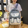 Bolsas lolita rabbit mochila fofa orelhas bow school school meninas adolescentes mochilas doces estudantes crianças Haruku Kids Rucksack Xa885h