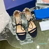 Designer Moonwalk Sandał 105 mm rhinestone sztylet na pięcie wieczorowe buty luksusowe designer