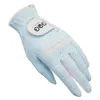 Pacote de luvas esportivas 1 par GOG GLOVES 2 cores tecido macio respirável profissional para mulheres suprimentos de golfe para treinamento ao ar livre 230627