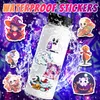 50Pcs Cartoon Halloween Stickers Pack Waterproof Vinyl Stickers Non-random for Car Bike Luggage Laptop Skateboard Scrapbook Water Bottle Decal