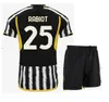 kit de football pour enfants 23 24 maillots de football VLAHOVIC CHIESA 2023 2024 MILIK juves Ensemble complet d'uniformes 3-14 ans POGBA BONUCCI DI MARIA