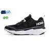 Hoka One Challenger Atr 6 Mens 운동화 Hokas 스니커 트리플 검은 흰색 아틀란티스 블루 란 옐로우 오렌지 자료 해군 남성 여성