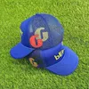 Cappelli dei reparti firmati Cappellini Bend Wave Visiera maschile Hip Hop Mesh Maschio Femelle Cross Punk Berretto da baseball