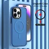 Étui de téléphone magnétique double couleur adapté à Apple IP12 / 13/14 / iPhone14 / 13/12Promax