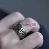 Pierścienie zespołowe Lucky Copper Coin Pierścienie dla kobiet mężczyzn retro chińskie feng shui pixiu pierścionki otwierające amulet bogactwo palec biżuteria prezent urodzinowy x0625