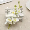 Dekorativa blommor Hög simulering Flower DIY FALSE BUTTERFLY Orchid Set Home Living Room Decoration Silk Arrangement