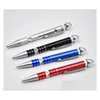 Smoking Pipes 135Mm Ball Pen Shaped Metal Filter Herbal Pipe Tobacco Hand Cigarette Holder With Write Function Tool Accessories Drop Dhhms