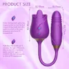 Massager New Manting Flower Generation Aurena Brand Rose Series Tongue and Sucking Telescopic 80% RABATT