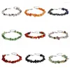 Charm Bracelets Women Natural Stone Crystal Healing Irregular Chips Beads Bracelet Stretch Relief Reiki Yoga