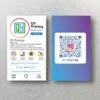 Cartes livraison gratuite Impression personnalisée Nom de l'entreprise Instagram Style Cards de visite 90x54mm 70x70mm 100 pièces Pack