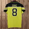 1988 Dortmunds Retro Futbol Formaları RICKEN MOLLER HERRLICH RETRO CHAPUISAT REINA BOBIC DEDE RICKEN Ev Deplasman eski futbol forması T REUS BorussIa Moller 1998 2000