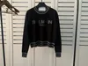 Femmes Designer Knit Sweater Loose Sweat à capuche Jumper Pull Sweatshirts Femme Pulls Femmes Loose Stripe Lettre Sweats à capuche Crochet Laine Mélange Mode Vêtements décontractés