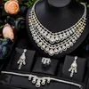 Orecchini di collana set kellybola gioiello Dubai di lusso piena zirconia cubica zirconi di alta qualità Accessori di moda femminile 2023