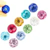 Nippelringar 30pcslot 16G 14G Epoxy Crystal Ferido Ball Ersättnings Piercing Tillbehör för tunga ring Lip Ear Jewelry Partihandel 230626