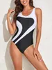 Femme Maillots de Bain Femme Décontracté Normal Maillot de bain Imprimé Vacances / Moderne Une Pièce Monokini Maillots de bain Tenues de Plage