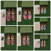 pantofole espadrillas moda donna 20mm fiore denim blu bianco multicolor scarpe causali open toe tela espadrillas muli