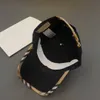 Hat G Luxury H Casquette CD Mektupları TB BB Tasarımcıları FF Moda Top Beyzbol Kapakları Şerit Striping Stitching Kadın Erkek Sporlu