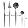 Dinnerware Sets 6Pcs Dinner Knife Set 304 Stainless Steel Steak Creative Cutlrty Silverware Western Flatware Kitchen Accessorie