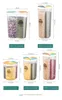 Food Jars Canisters Large Food Storage Container 360° Rotating Rice Barrels Sealed Cereal Dispenser Rice Grain Box Kitchen Storage Container 230626