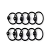 Nipple Rings PINKSEE Wholesale 7tyles 70Pcs Lot Black Steel Labret Lip Body Pierce Navel Belly Eyebrow Bar Ring Jewelry 230626