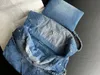 2023 nouveau fourre-tout pour femmes sac à bandoulière en denim de qualité haut de gamme avec sac à chaîne en argent avec fermeture à glissière à l'intérieur est très pratique