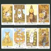 Outdoor Games Activities Rabbit Tarot Cards Table Games Deck Boardgame Runes for Fortunetelling Oraculos Collectible Card Organizer Box Witchcraft 230626