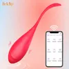 Vibratoren, kabellos, App-Steuerung, vibrierendes Liebesei, G-Punkt, vaginale Stimulation, Vibration, wasserdichter Masturbator, erotisches Sexspielzeug für Frauen, 230626