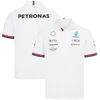 61p3 2023 Fashion New Men's Polo F1 Racing Team Formula One Petronas Summer with Collar Breathable Casual Jxwn