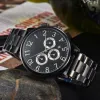 Luxusmarke Armbanduhren Herren Womens Quarz Uhren Qualitätsbewegung Uhr Sechs Nadel Multifunktionale Uhren Europäische Armbanduhr Mode-Armband Handgelenks-Uhren-Uhren