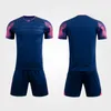 Respirant Séchage Rapide Nouveau Adulte Enfants Football Formation Vêtements Tenue Imprimable À Manches Courtes Polo Chemise Costume Compétition Équipe Uniforme