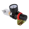 1/4 "dual filtro regulador controle desidratador lubrificador lubrificador compressor de ar